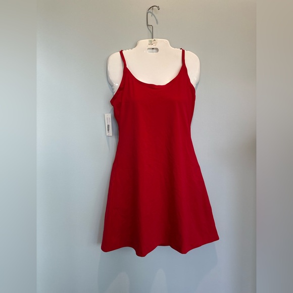 Outdoor Voices The Exercise Dress Size Small New with tags color Scarlett - Picture 8 of 14